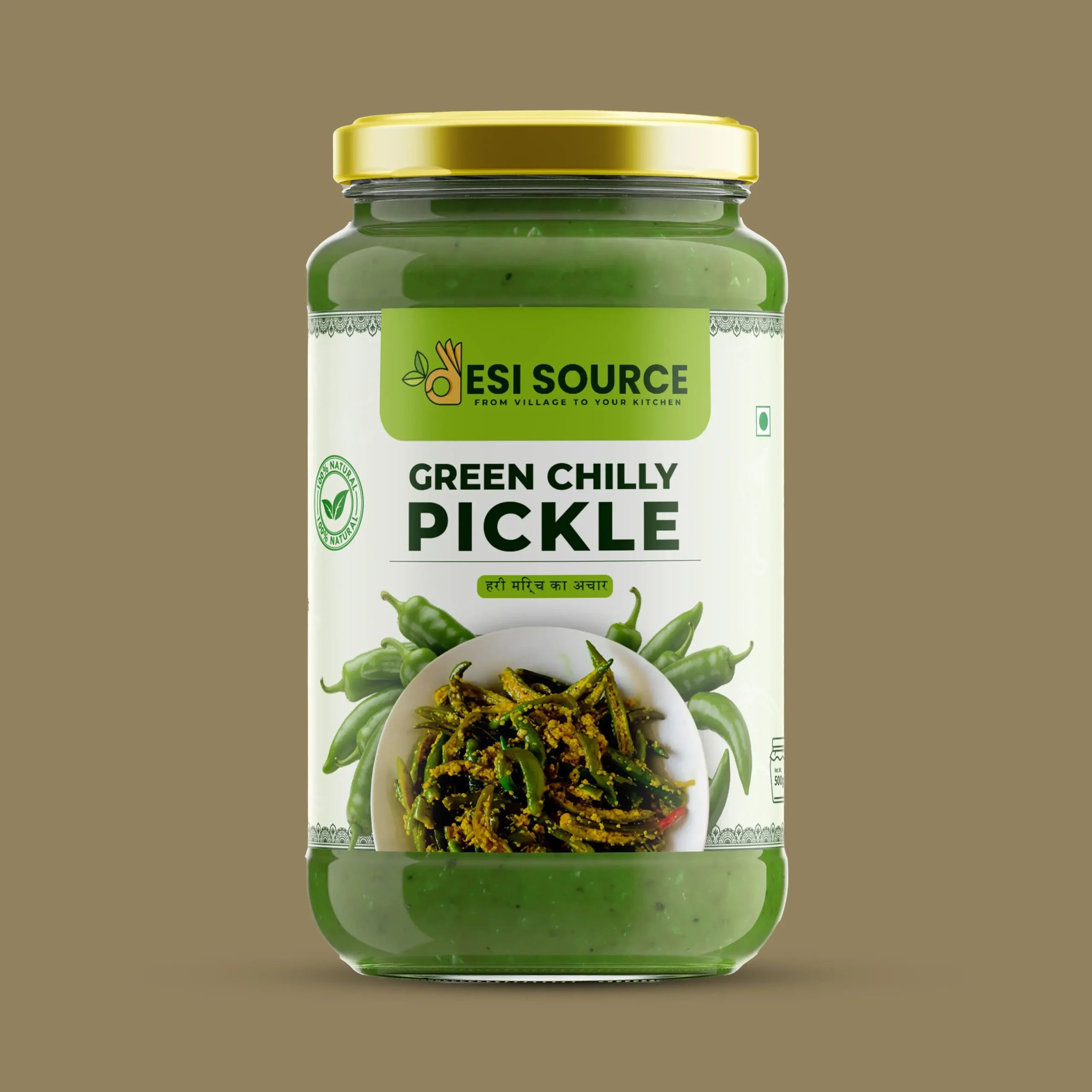 Green Chilli Pickle